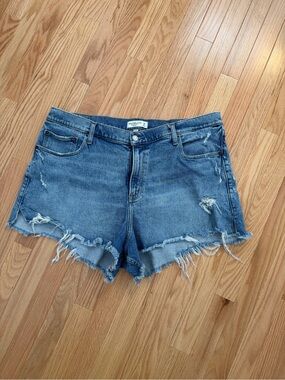Abercrombie & Fitch denim cutoff shorts